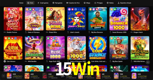 15Win: Jogue Crash e Experimente Alta Recompensa Instantânea